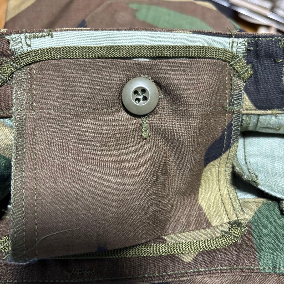 米軍 80's デッドストック M-65 カーゴパンツ ウッドランド迷彩　M-R