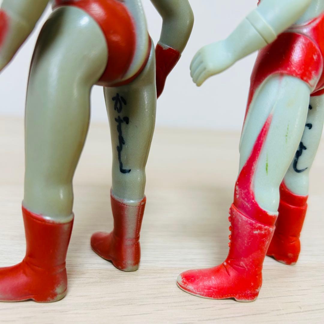 【超レア品】ウルトラの父　ウルトラの母　ブルマァク　フィギュア　ソフビ　レトロ