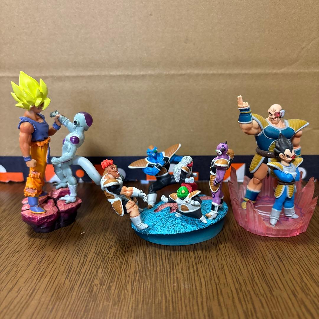 ドラゴンボールカプセルネオフィギュア ギニュー特戦隊 ベジータナッパ等3体セット