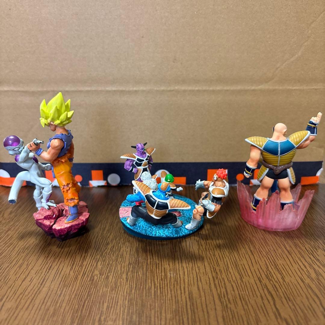 ドラゴンボールカプセルネオフィギュア ギニュー特戦隊 ベジータナッパ等3体セット