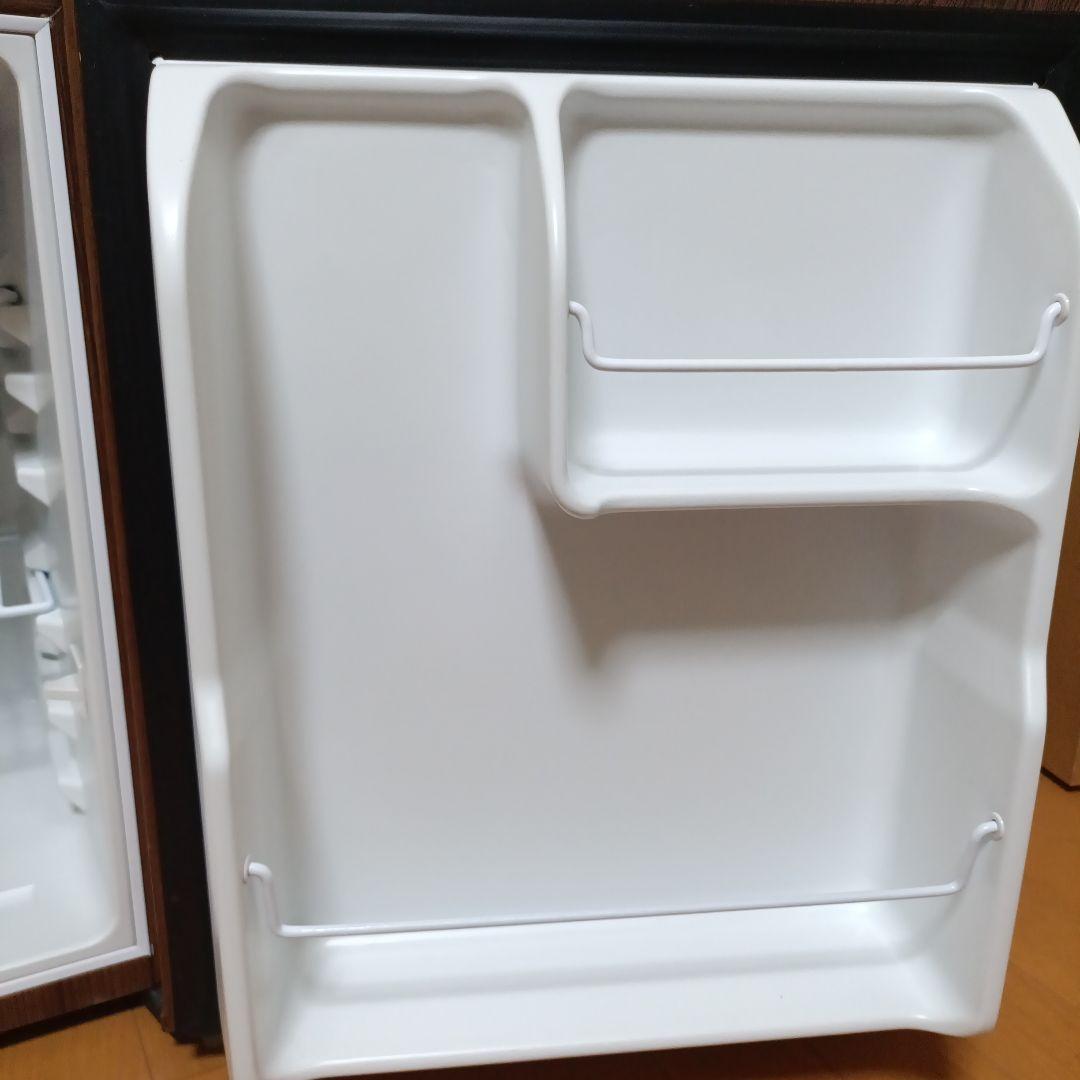 木目調 コンパクト冷蔵庫