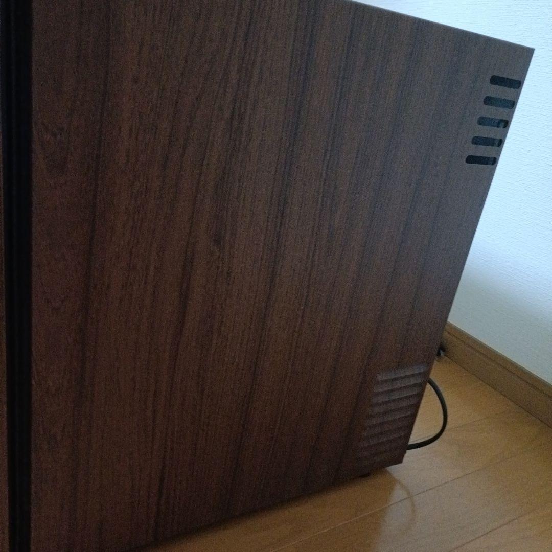 木目調 コンパクト冷蔵庫