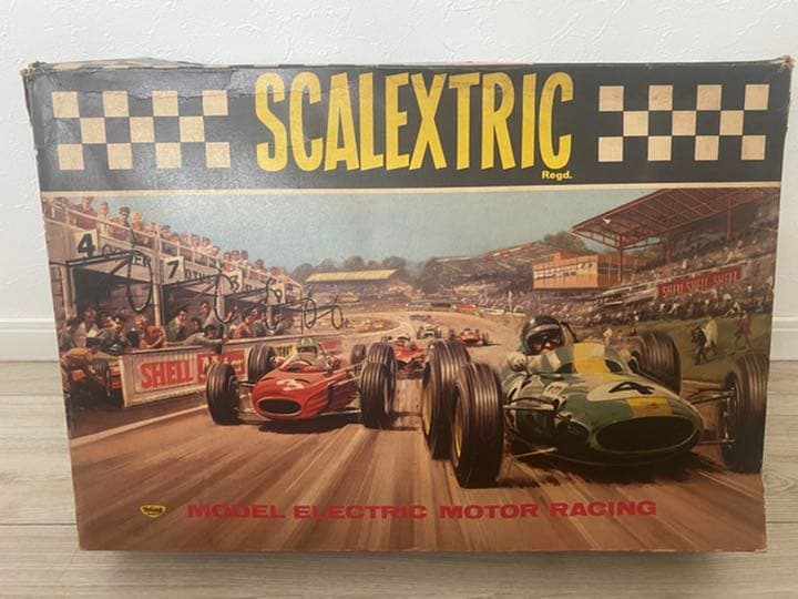 昭和レトロ　ビンテージ　ミニモデルズ社　スケーレックストリック　 スロットカー