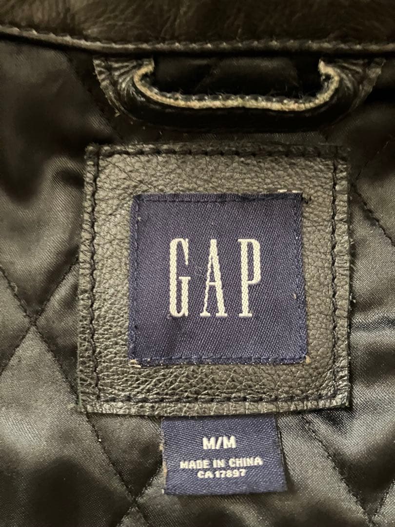 old gap レザージャケット　野村訓一同タイプ