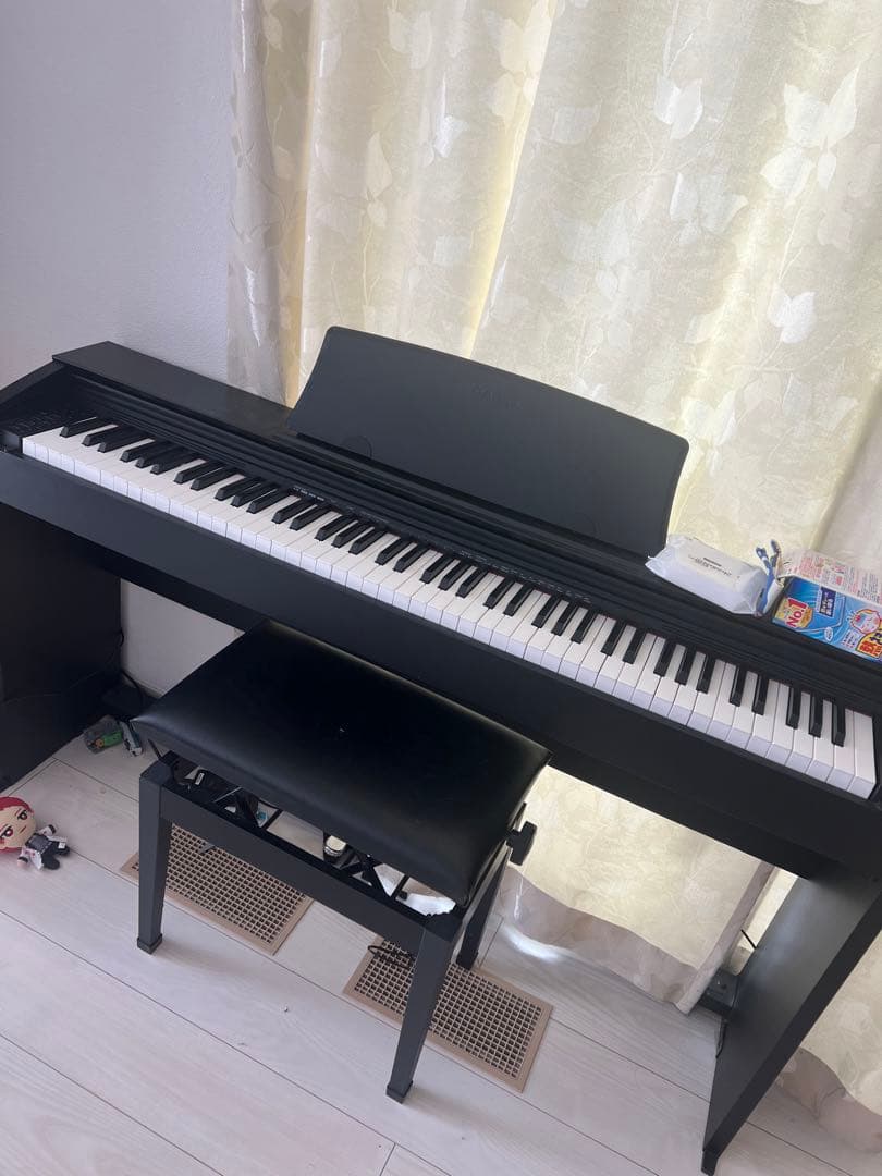 CASIO PX-770 電子ピアノ 黒 椅子付き