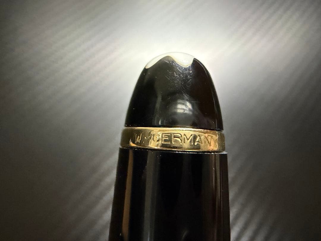 未使用に近い モンブラン マイスターシュテュック 144 ブラック 全金 M