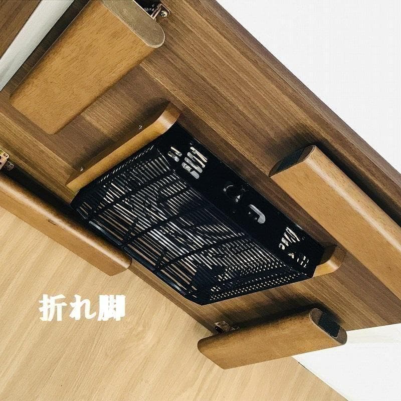 【12月限定特価】【新品】☆折れ脚布団付きこたつ68☆天板リバーシブル