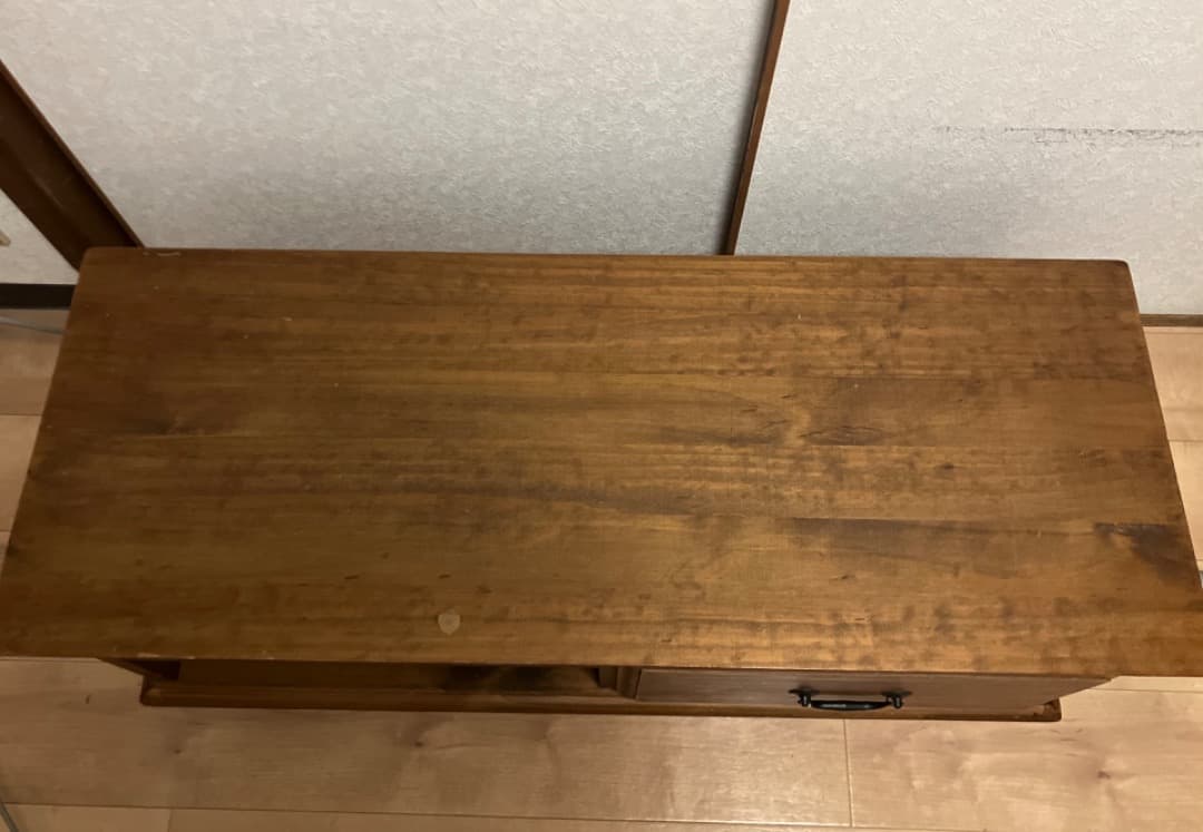 セール❣️ビーカンパニー　木製　テレビ台　テレビボード　アンティーク風　103㎝