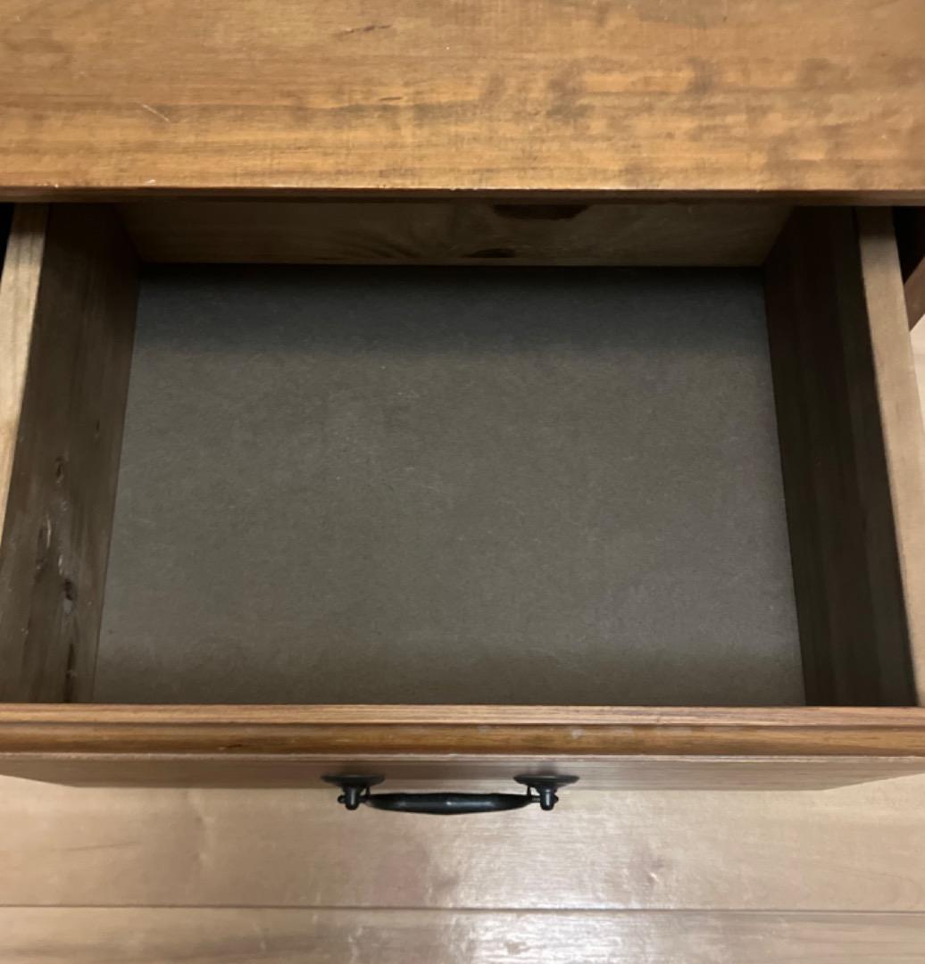 セール❣️ビーカンパニー　木製　テレビ台　テレビボード　アンティーク風　103㎝