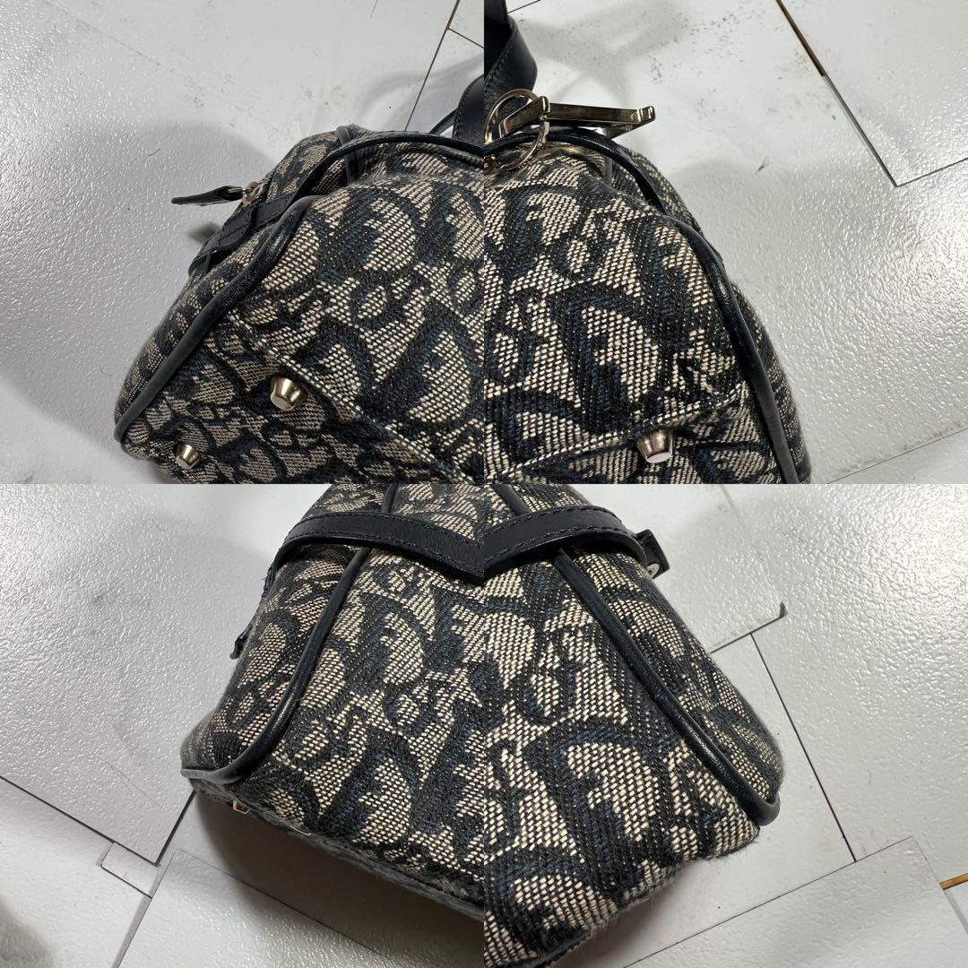 クリスチャン ディオール ショルダーバッグ トロッター キャンバス Dior金具