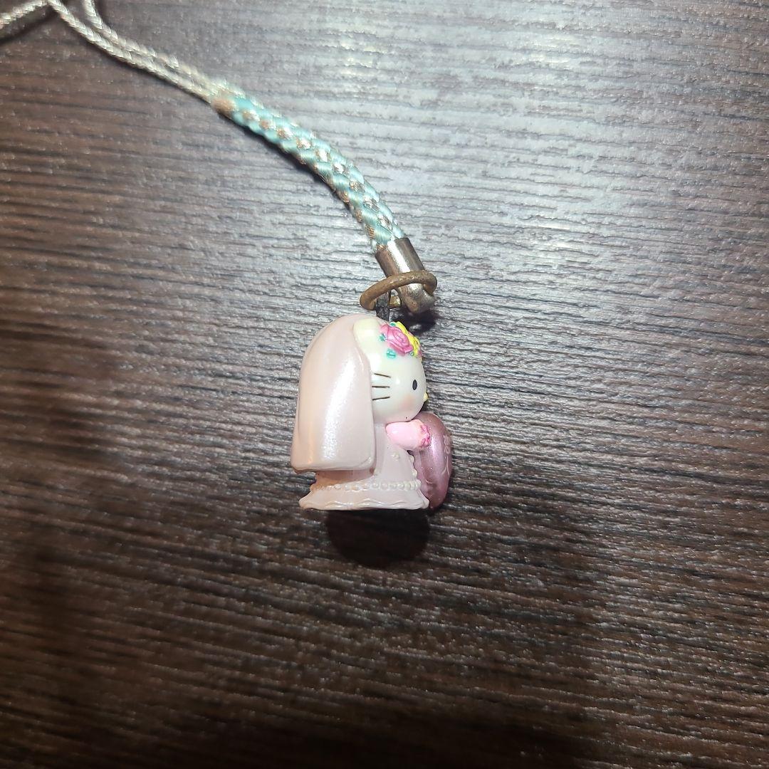 超激レア　伊豆限定ウェディングバージョンハローキティ ストラップ
