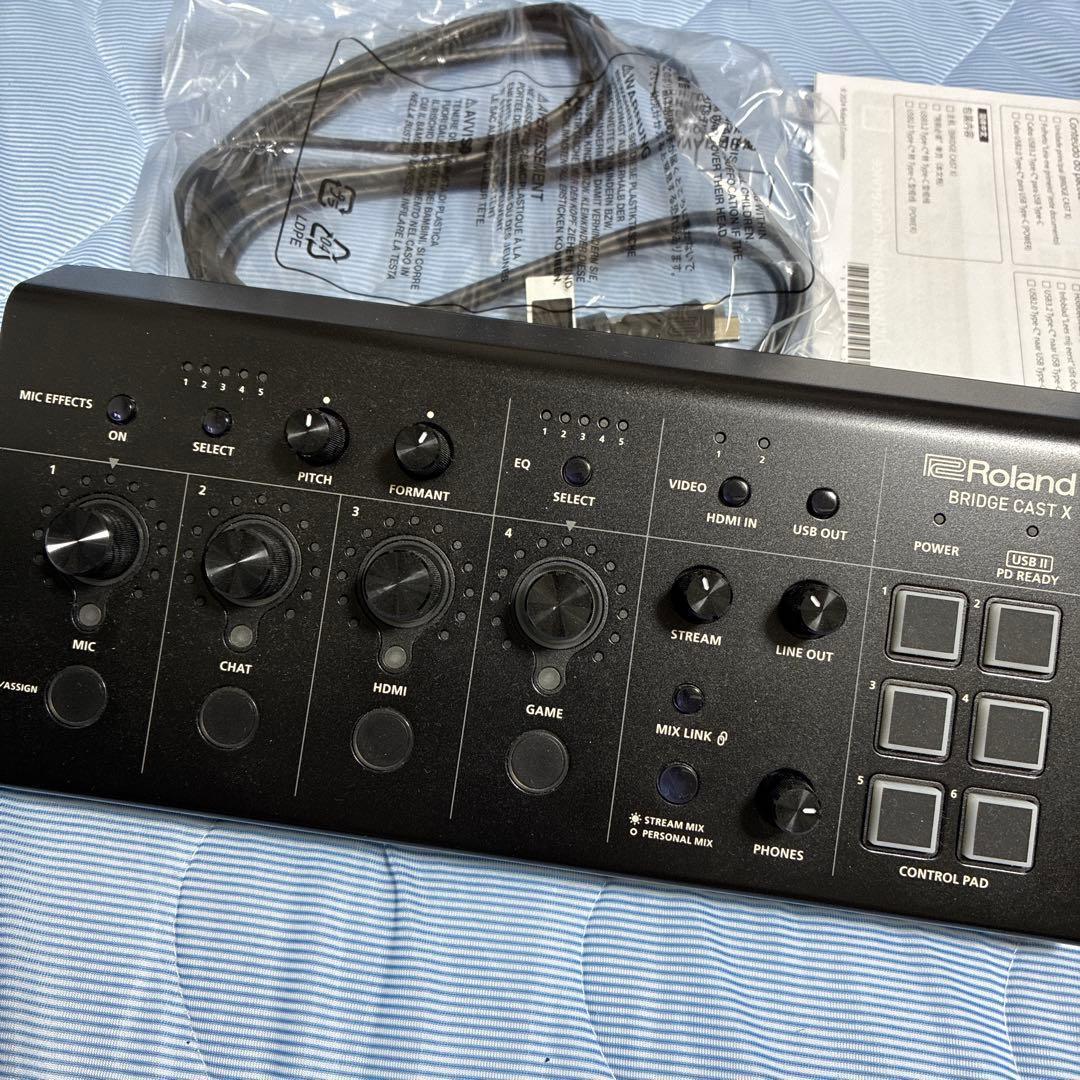 Roland BRIDGE CAST X オーディオインターフェイス