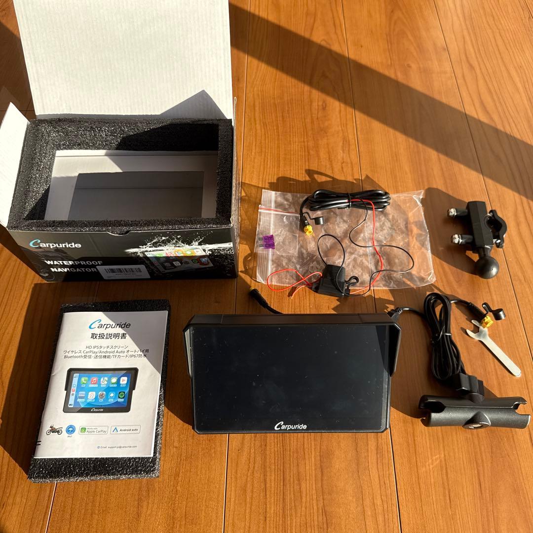 Carpuride 702 バイク用スマートナビ