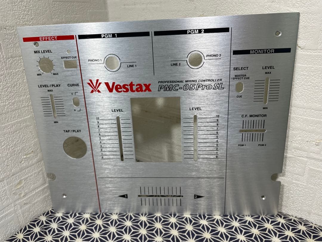 VESTAX PMC-05ProSL フェーダーメンテ　カットラグ　アダプタ付属