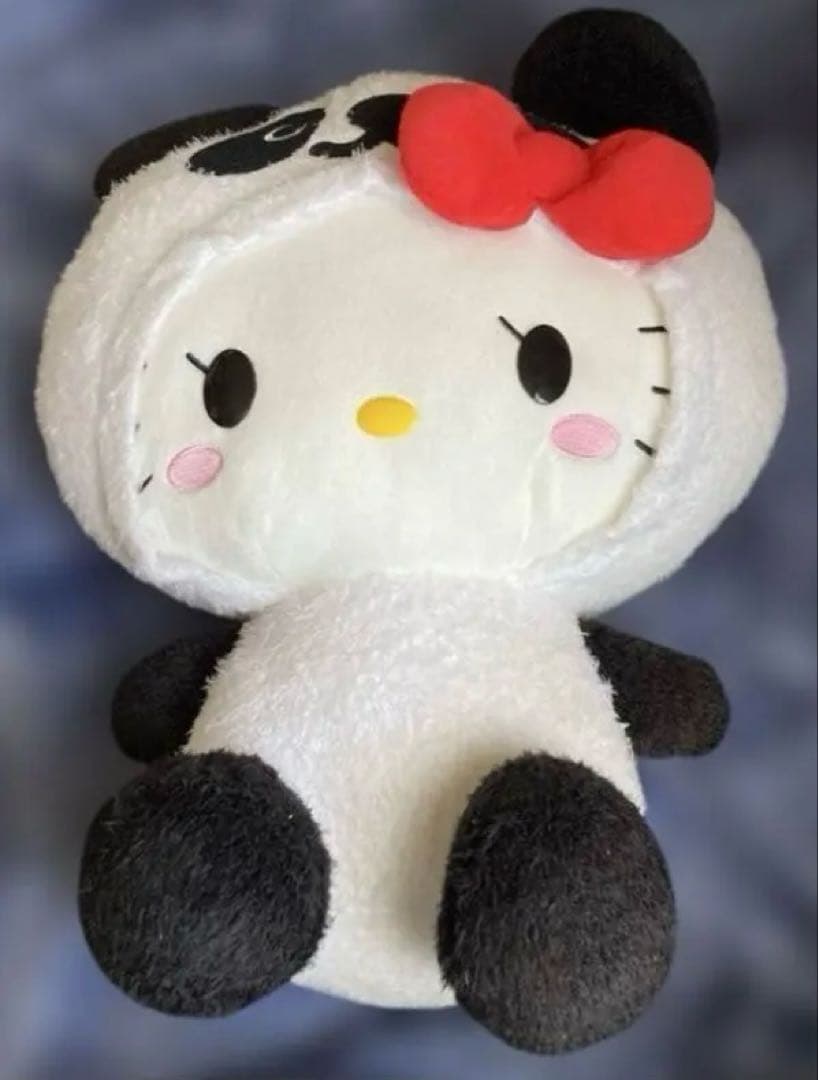Hello Kitty パンダ BIG ぬいぐるみ（2011年製 景品）