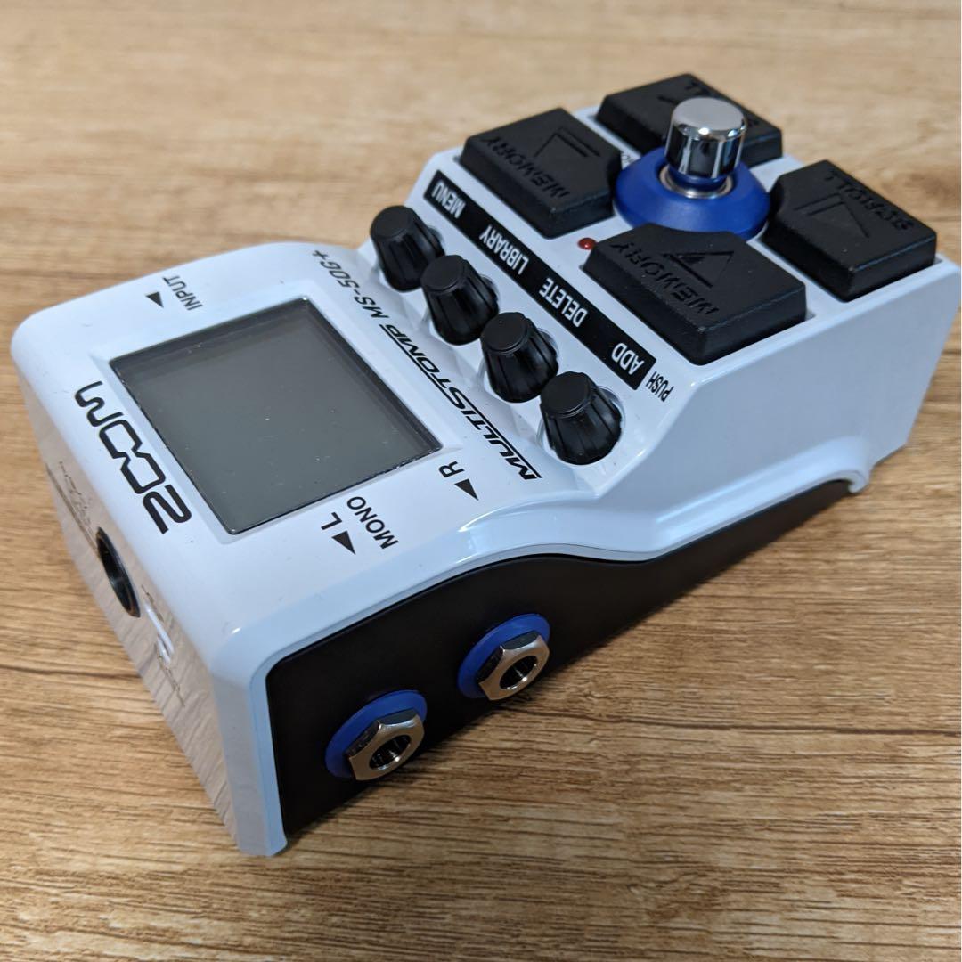 ZOOM MS-50G+ MULTISTOMP／箱・取説付／動作確認済／FW最新
