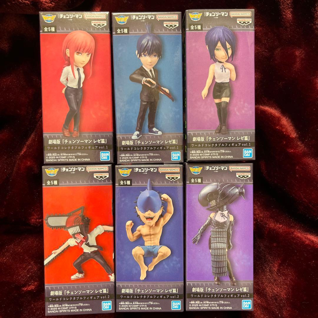 チェンソーマン レゼ編 ワールドコレクタブルフィギュア vol.1.2