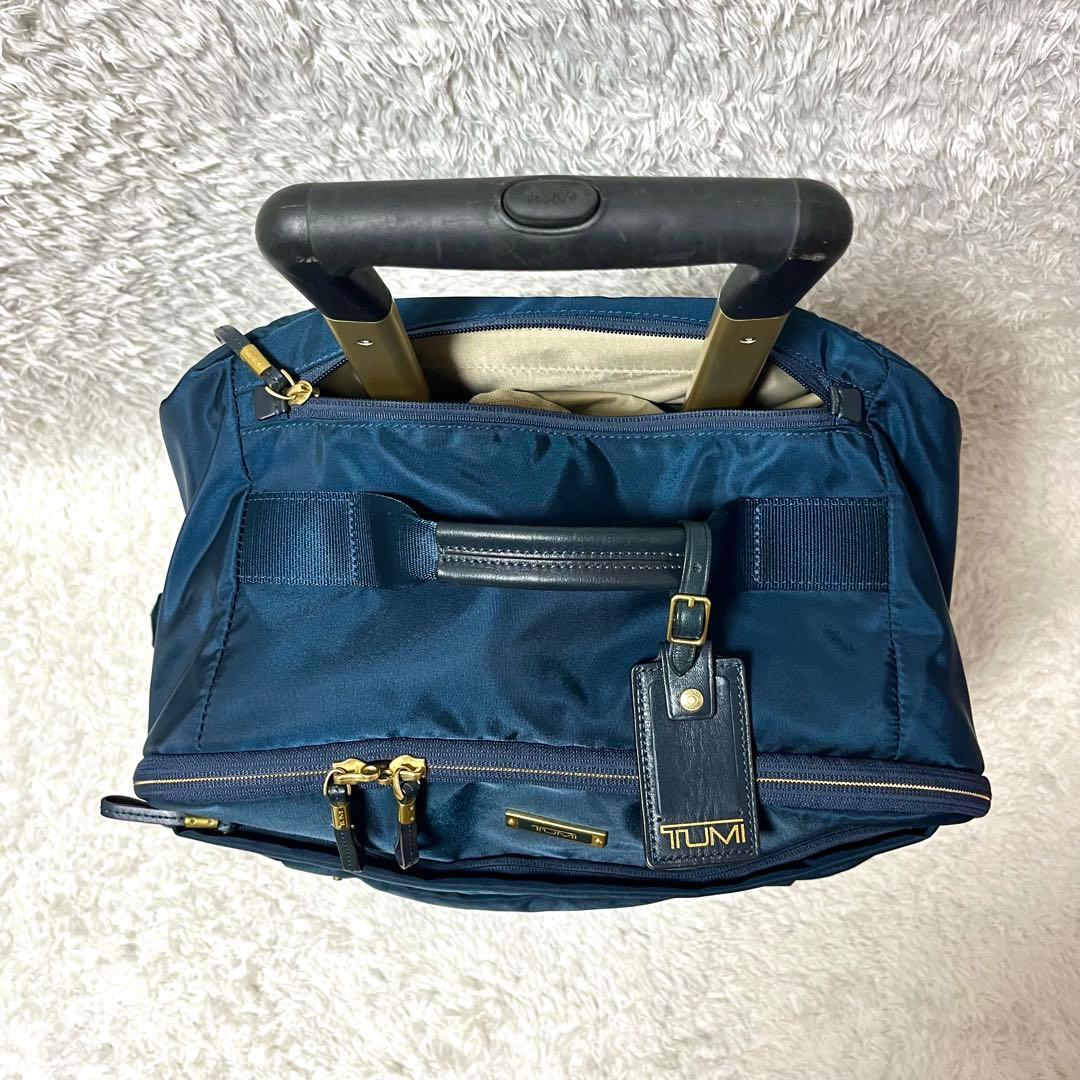 ✨激レア✨TUMI キャリーケース スーツケース ナイロン ネイビー