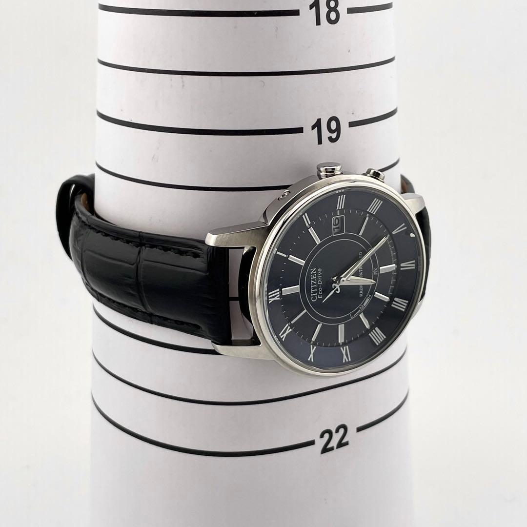 【稼働/新品ベルト/付属品付き】シチズン　フォルマ　電波ソーラー　腕時計　メンズ