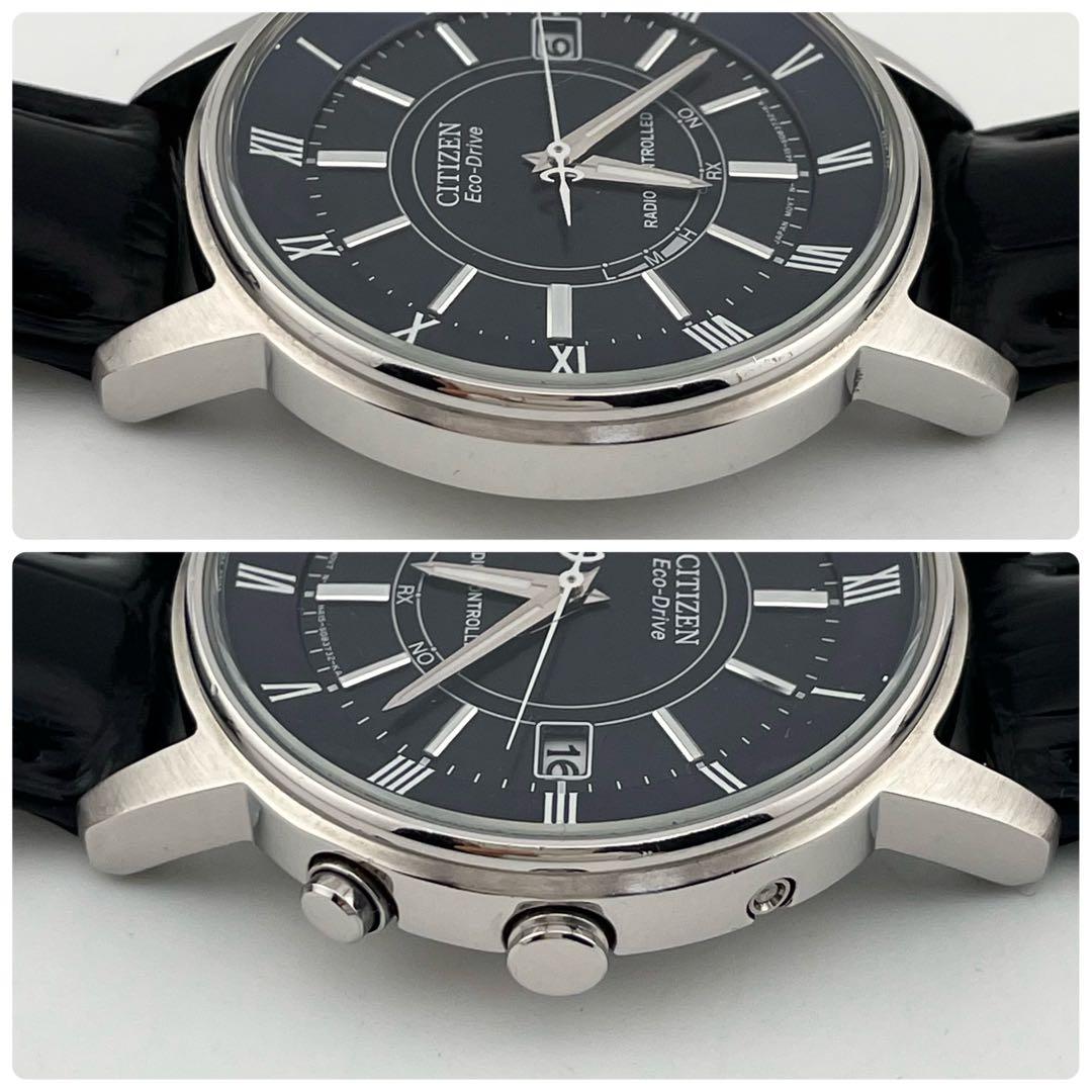 【稼働/新品ベルト/付属品付き】シチズン　フォルマ　電波ソーラー　腕時計　メンズ