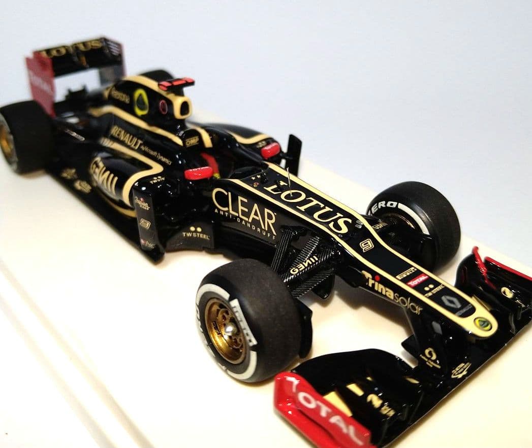 ★貴重【タメオ】1/43 ロータス　ルノー　E20 バーレーンGP ライコネン