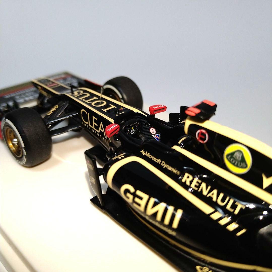 ★貴重【タメオ】1/43 ロータス　ルノー　E20 バーレーンGP ライコネン
