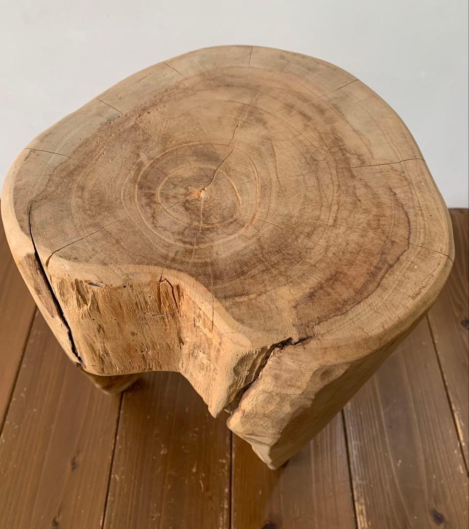 antry Rustic Wood ラスティック ウッド ログスツール