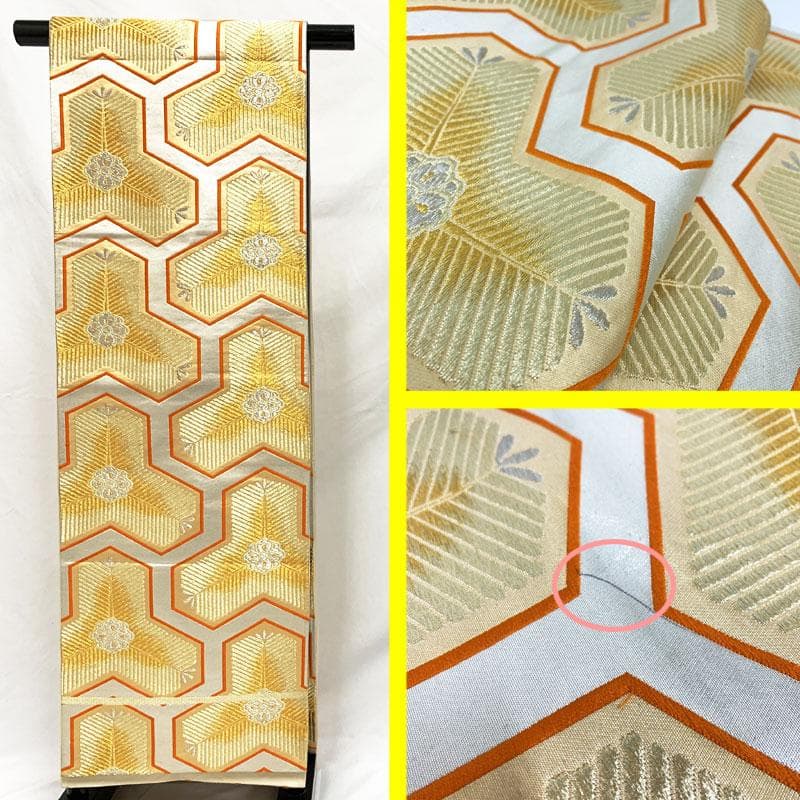 407aj88☆振袖＆袋帯 総絞り 身幅広め 成人式 十三参り☆状態良好