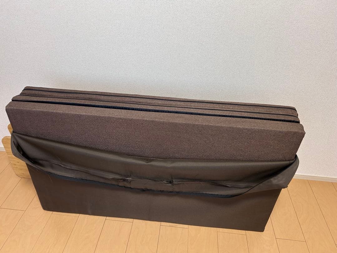 新品モリリン アコーディオン式ペーパーベッドマットレス付 セミダブル