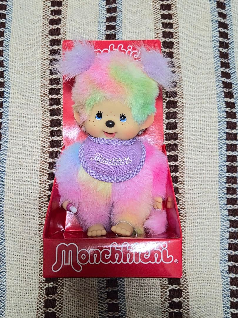 【海外限定】モンチッチ タイダイ プラッシュガール Sサイズ