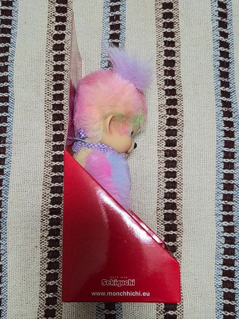 【海外限定】モンチッチ タイダイ プラッシュガール Sサイズ