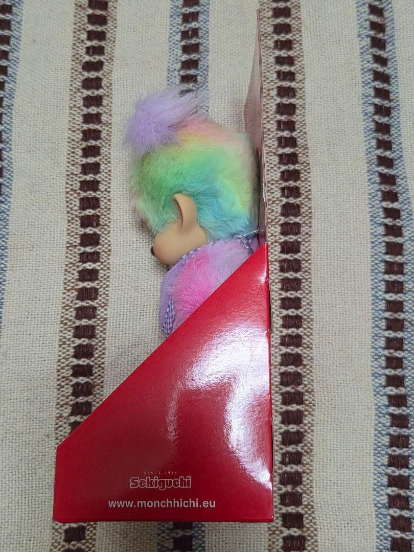 【海外限定】モンチッチ タイダイ プラッシュガール Sサイズ