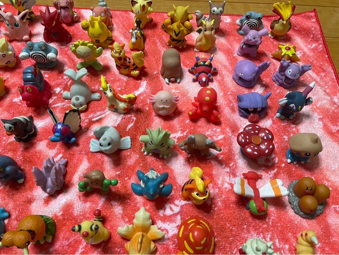 レ*イ様 ポケモン　フィギュア　指人形　まとめ売り　210個以上　レトロ　大量