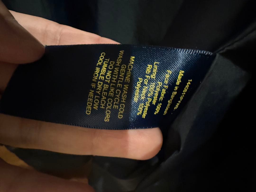 【てりや美品】Polo Ralph Lauren 黒 ジャンパー Mサイズ