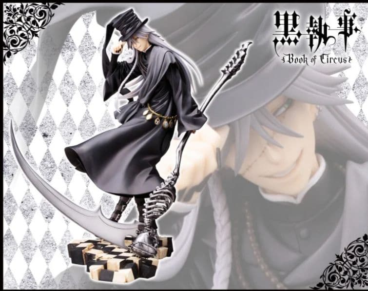 ARTFX J 黒執事 Book of Circus 葬儀屋 1/8 フィギュア