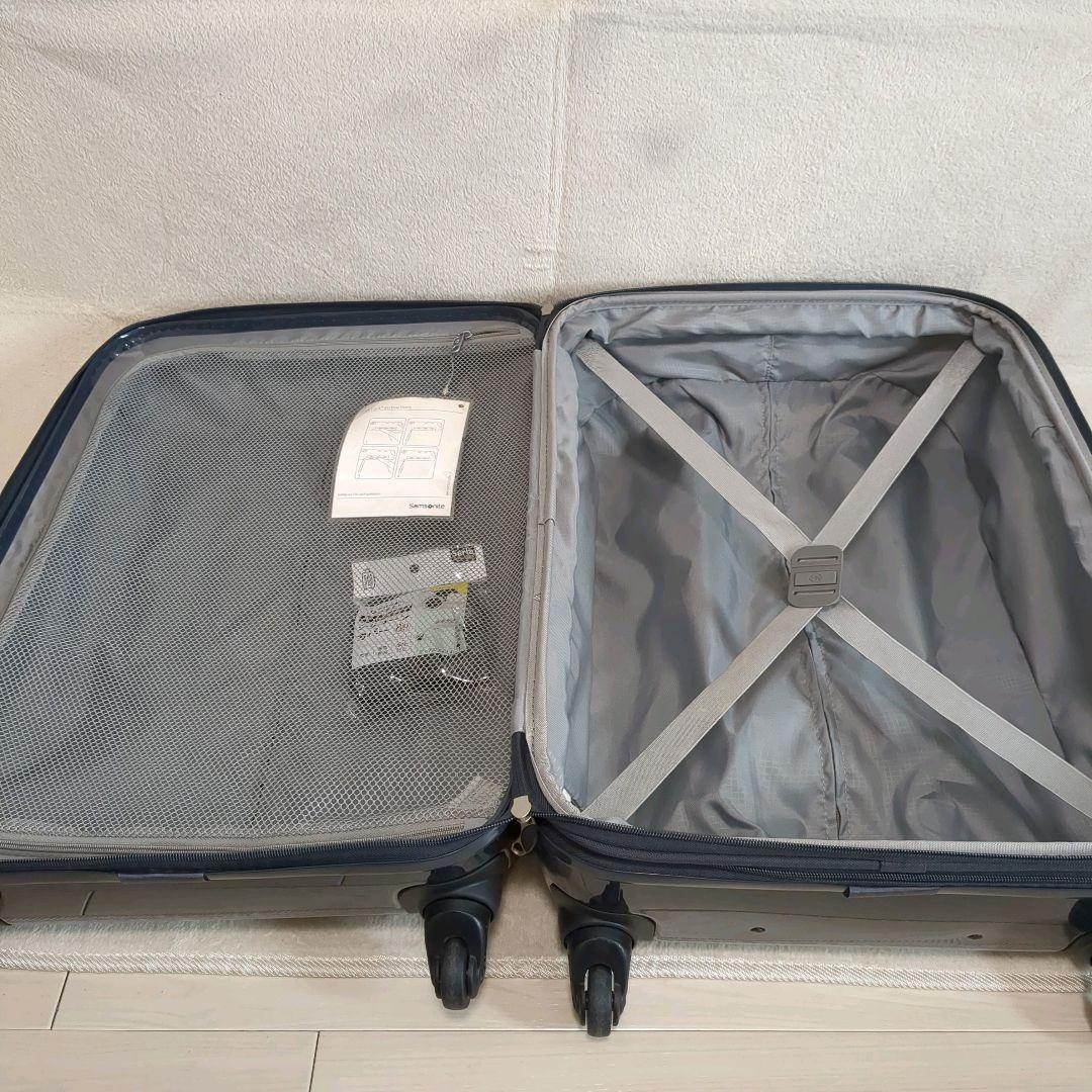 美品 サムソナイト カラリー スピナー キャリーケース ブルー TSAロック