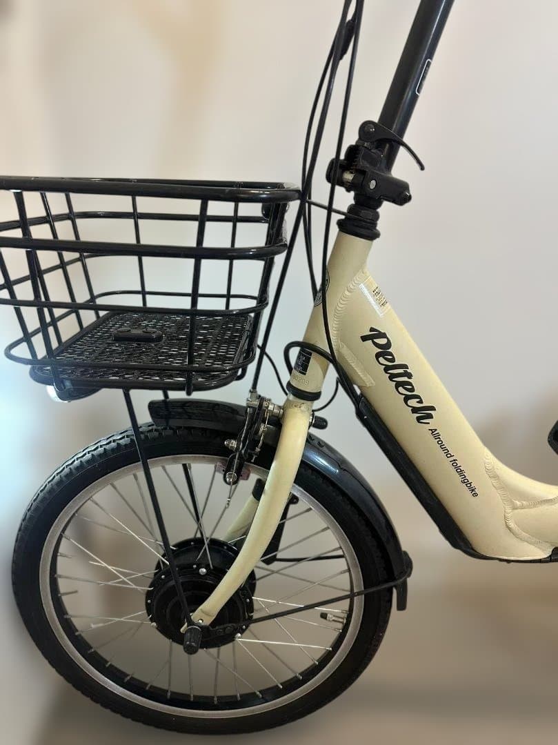 『配送可』ＰＥＬＴＥＣＨペルテック ＴＤＮ－２１２Ｌ折りたたみ電動アシスト自転車