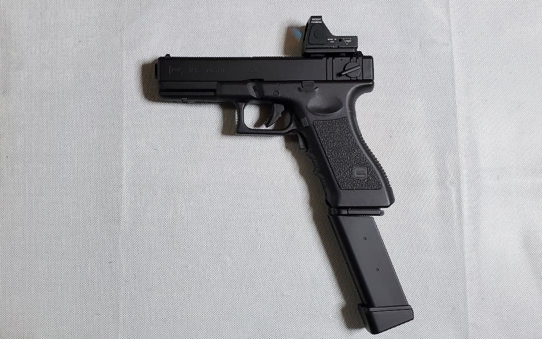 東京マルイ　グロック18C　DORロングマガジン　カスタム　改修品　10禁