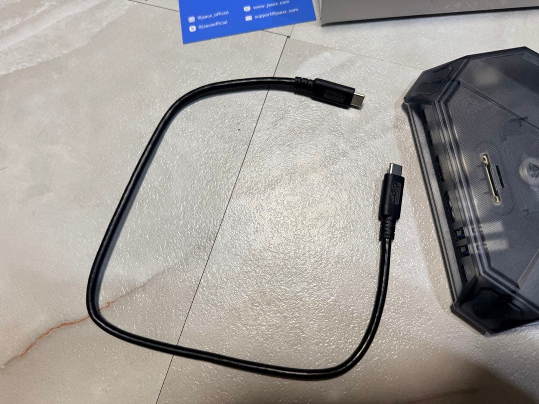 【開封・美品】JSAUX RGB ドッキングステーション 12-in-1 ポート