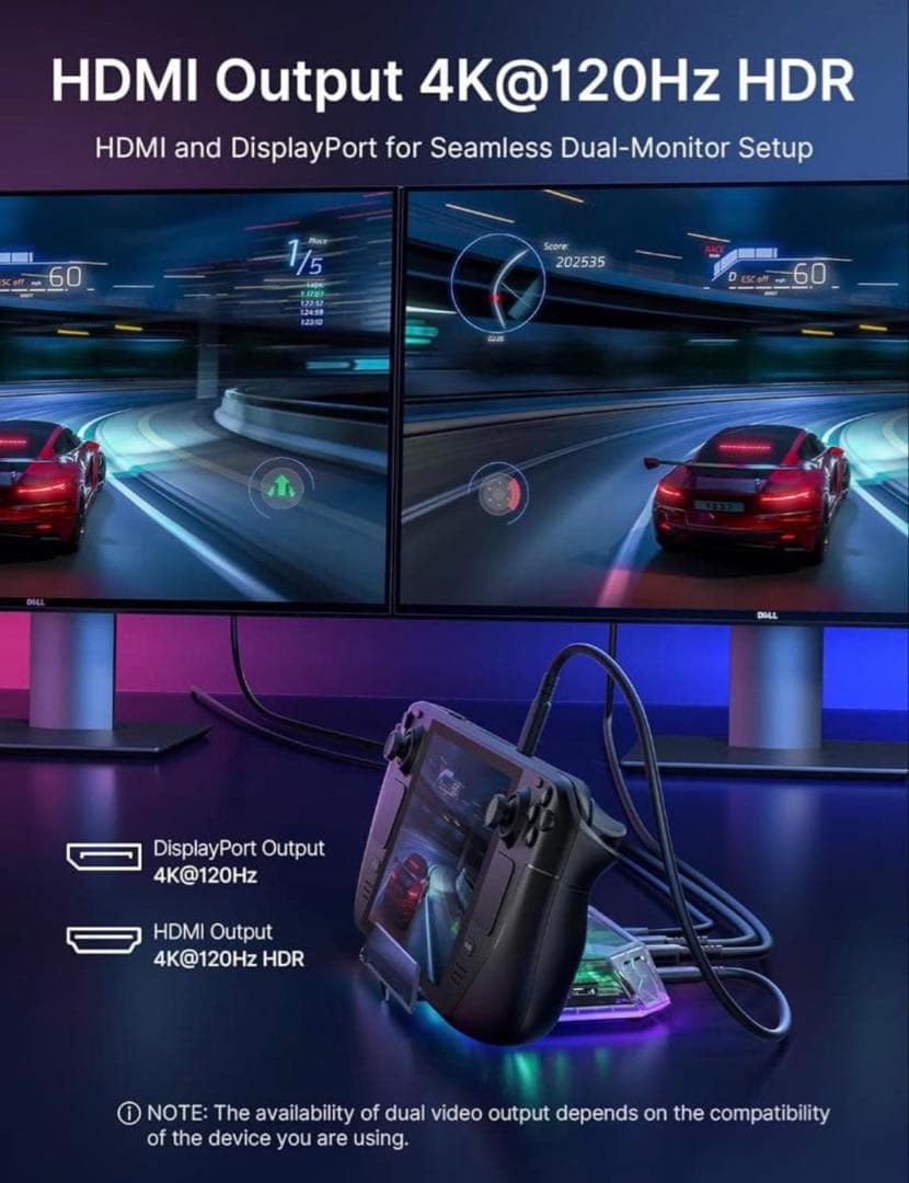 【開封・美品】JSAUX RGB ドッキングステーション 12-in-1 ポート