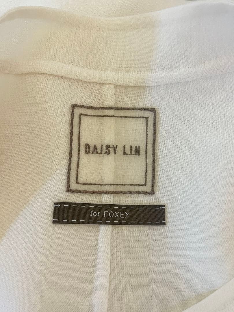 【DASY LIN for FOXEY】羽織り　ジャケット　チェスターコート