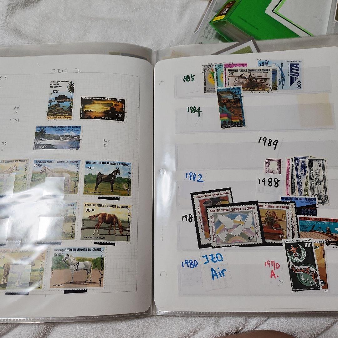アフリカ全土　使用済み切手　12冊