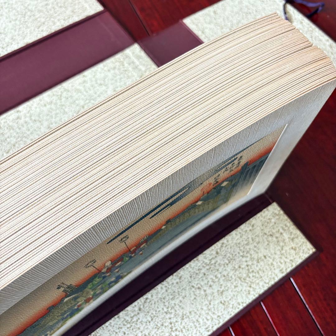 染色の彩りで綴る 東海道五十三次 全55枚揃 作品集 縮緬染色画