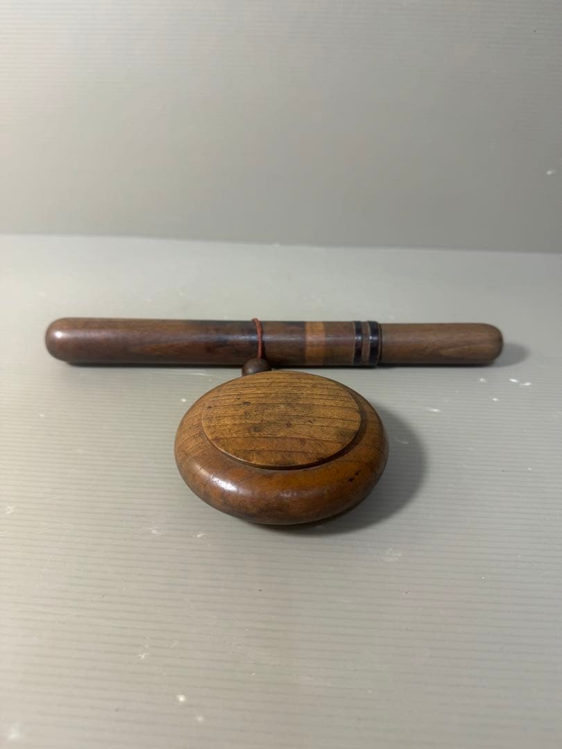 2653 キセル　煙草　ケース　木製　時代物