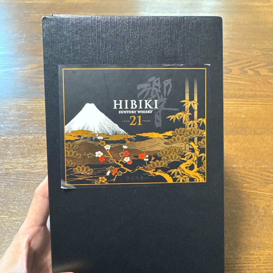 【空瓶、空き箱】サントリー響　21年 ウイスキー