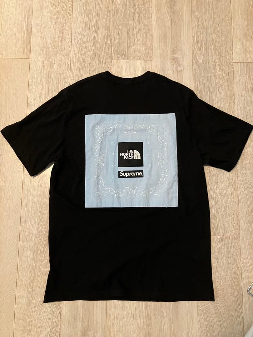 トップス Supreme x The North Face Bandana Tee