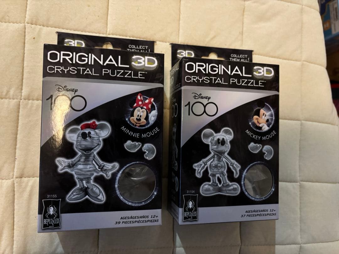 ジグソーパズル Disney 100 Crystal Puzzle Mickey&Minnie