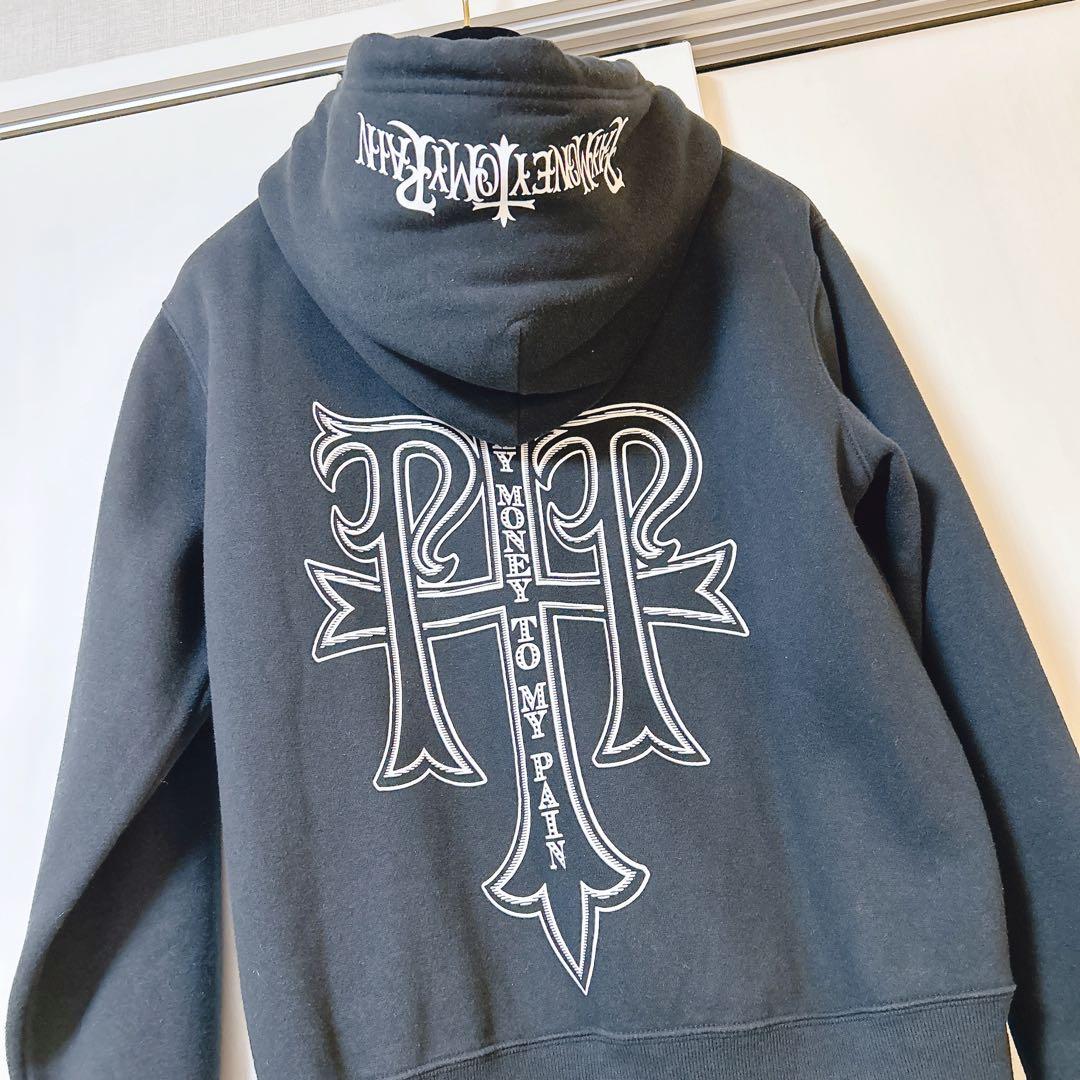 gg様★Pay money To my Pain パーカー フルジップ ロゴ S