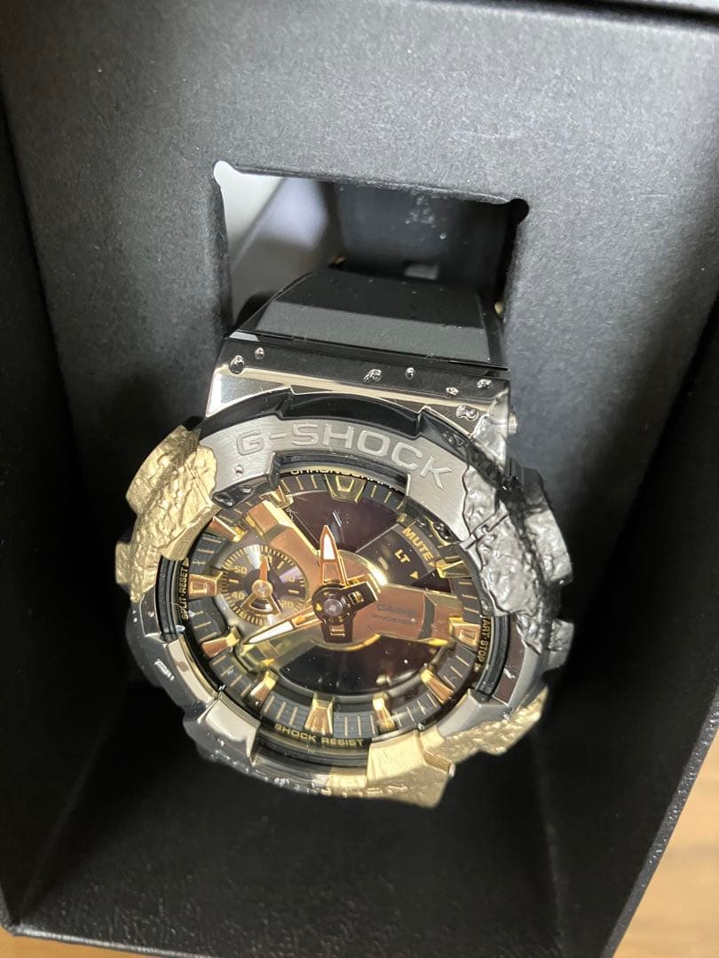 G-SHOCK 腕時計(クォーツ) 黒/金