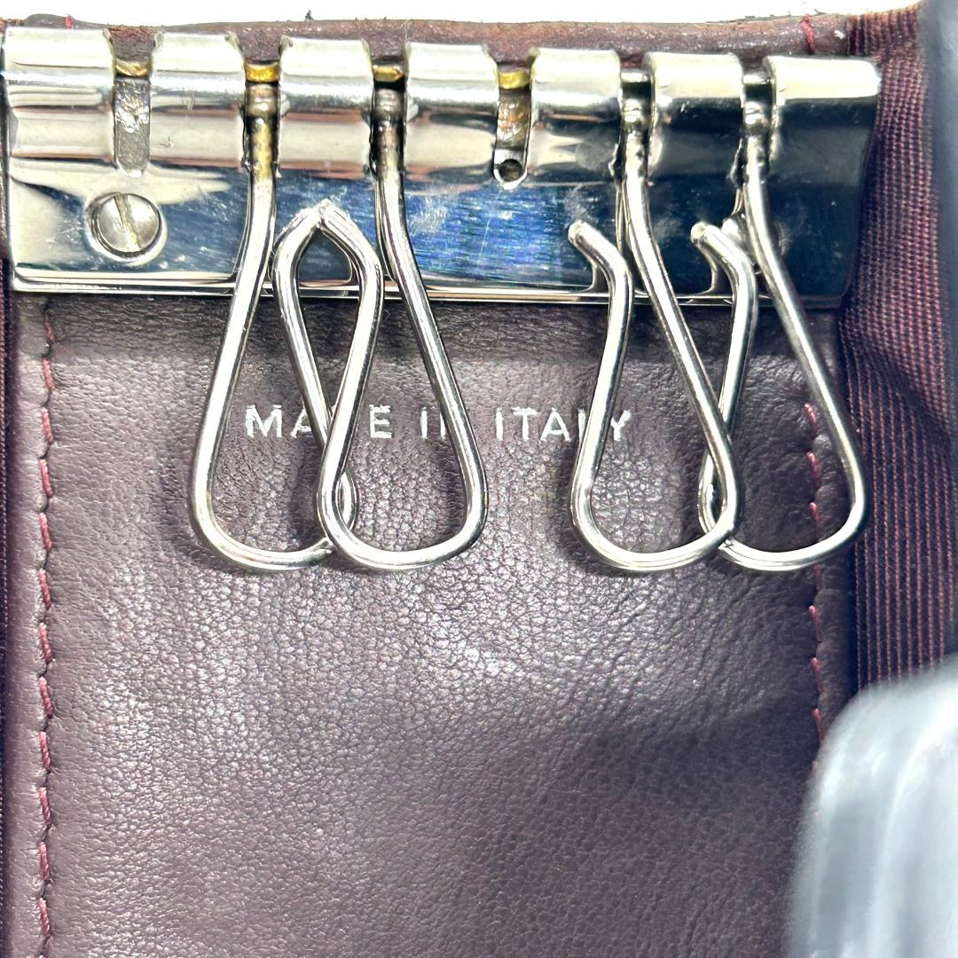 シャネル　キーケース　マトラッセ　ココマーク　黒　ギャランティー　箱付き